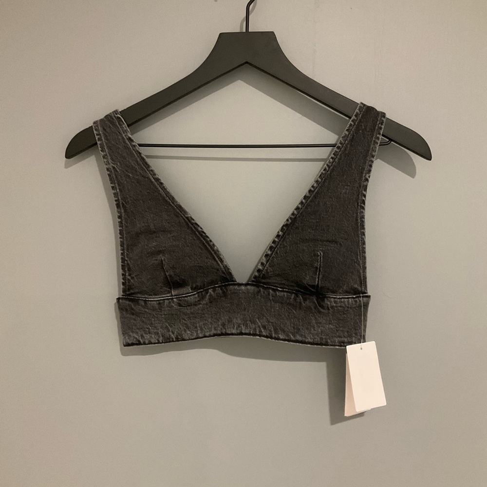 Good American Denim Bra Top